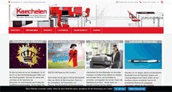 Desktop Screenshot of kaechelen.de